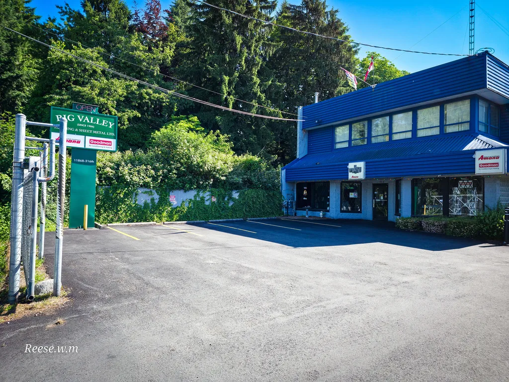 Big Valley Heating & Sheet Metal Ltd. shop and storefront in Maple Ridge