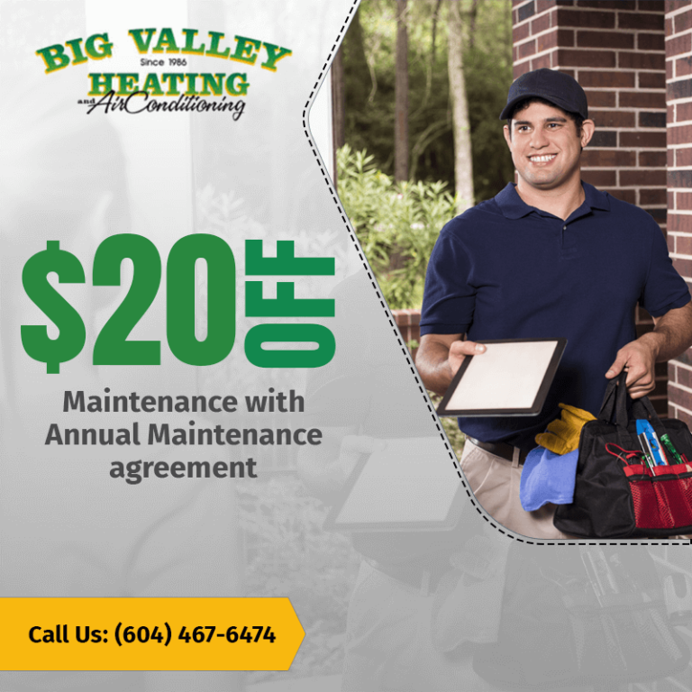 HVAC Promotion Maple Ridge, BC Big Valley Heating & Sheet Metal