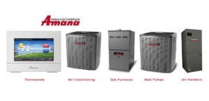 amana heating cooling temperature control